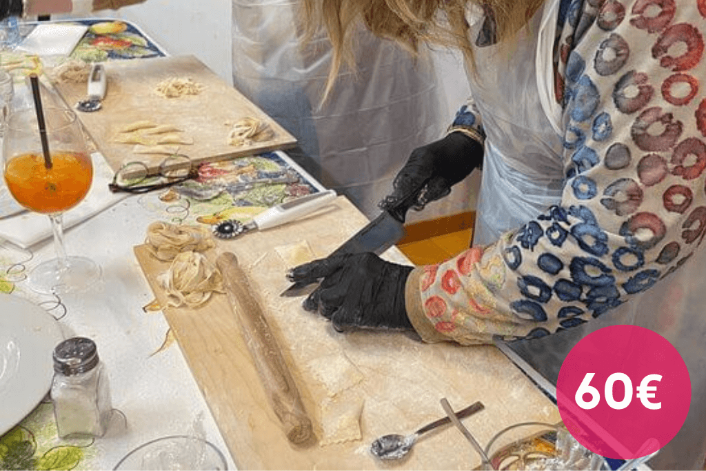 tésztakészítő workshop Nápoly