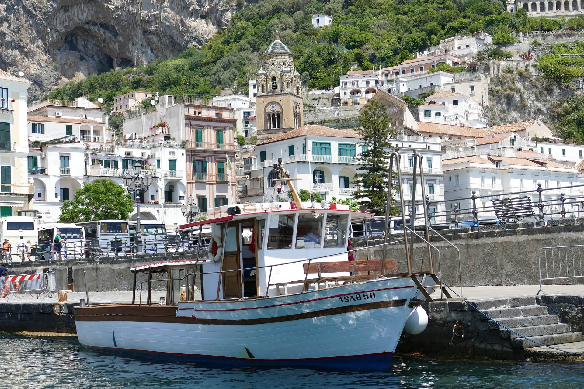 Amalfi hajós kirándulás